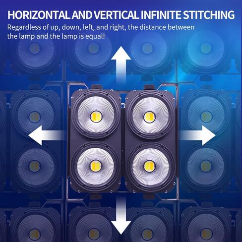 200w Led Blinder Stage Lights Blinder COB Led Light Blinder Lights Dmx2 for Live Show Party Wedding Photostudio Theater in Saudi Arabia