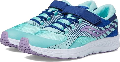 Saucony Velocer A/C (Little Kid/Big Kid) Turquoise/Navy/Purple 2 Little Kid M in Saudi Arabia