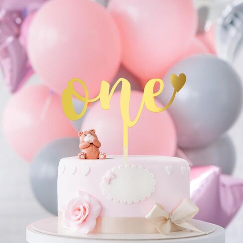 رحلة واحدة من الكعكة الأولى حول The Sun Cake Topper 1st Birthday Party Cake Decoration للبنين والبنات (تصميم الخشب 02) in Kuwait