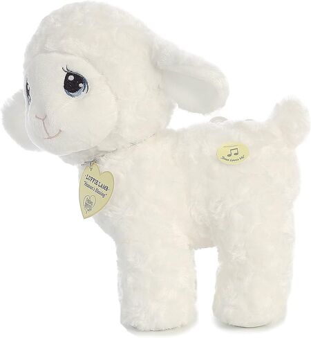 Aurora - Precious Moments - 10" Luffie Lamb Musical, White in Saudi Arabia