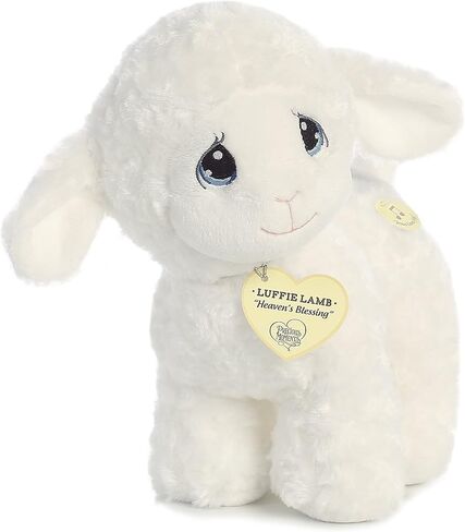 Aurora - Precious Moments - 10" Luffie Lamb Musical, White in Saudi Arabia