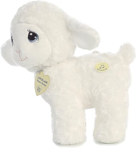 Aurora - Precious Moments - 10" Luffie Lamb Musical, White in Saudi Arabia
