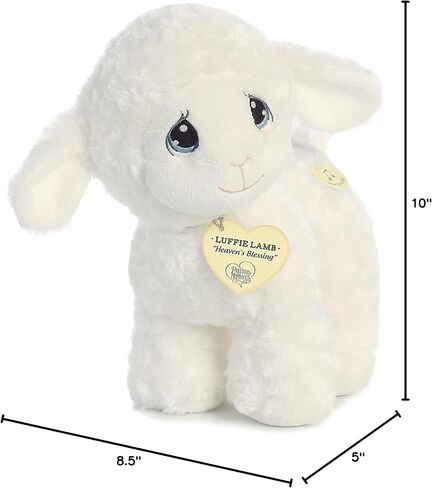 Aurora - Precious Moments - 10" Luffie Lamb Musical, White in Saudi Arabia