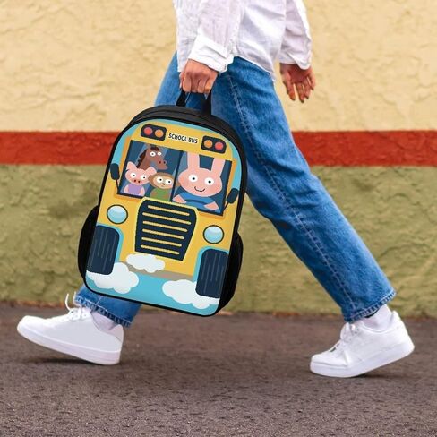 MUMESON Animal Raccoon Print Bracts Schoolbags Lightweight Back to Setclies Bookbags Backpags Backpack Backpack Large 17 Inges Propack Daypack in Saudi Arabia
