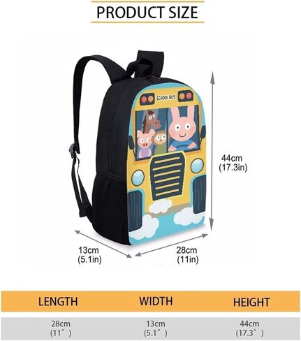 MUMESON Animal Raccoon Print Bracts Schoolbags Lightweight Back to Setclies Bookbags Backpags Backpack Backpack Large 17 Inges Propack Daypack in Saudi Arabia