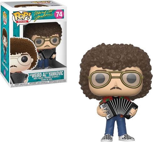 Funko POP!: Rocks Weird Al Yankovic Collectible Figure, Multicolor in Saudi Arabia