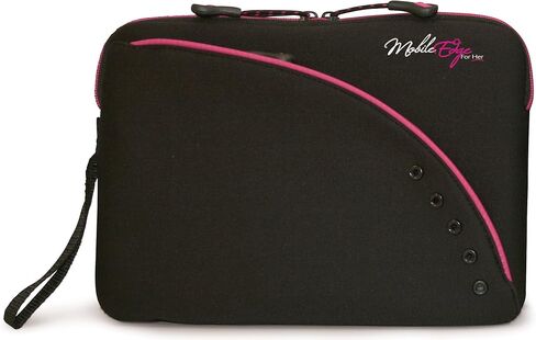 Mobile Edge iPad/Tablet Neoprene Sleeve- 8.9-Inch fits all iPad generations including iPad4 (Black/Red) in Saudi Arabia