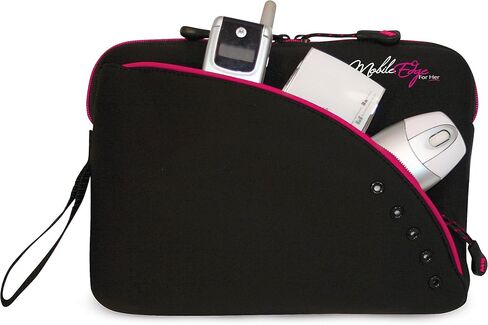 Mobile Edge iPad/Tablet Neoprene Sleeve- 8.9-Inch fits all iPad generations including iPad4 (Black/Red) in Saudi Arabia