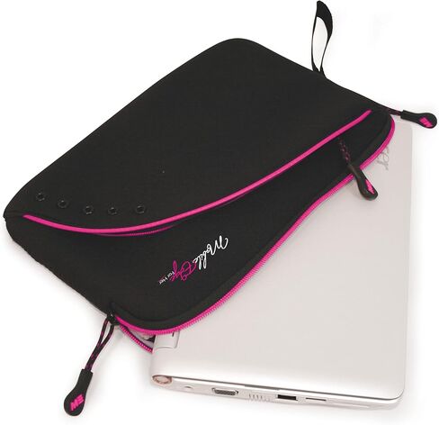 Mobile Edge iPad/Tablet Neoprene Sleeve- 8.9-Inch fits all iPad generations including iPad4 (Black/Red) in Saudi Arabia