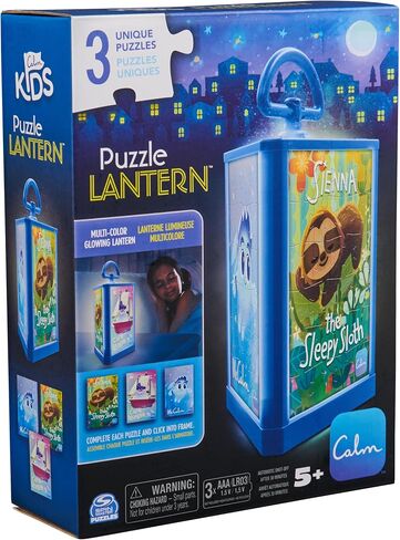 تتضمن ألعاب SPIN Master ، تطبيق CALM ، ألغاز Dream Island 5-in-1 ، 208 قطعة ، ألغاز الأطفال ، اشتراكًا هادئًا لمدة 30 يومًا لتخفيف إجهاد الاسترخاء ، للأعمار 5 وما فوق in Saudi Arabia