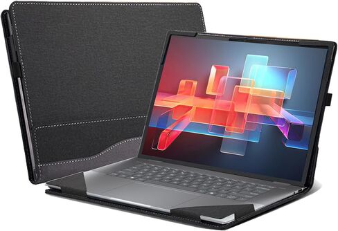 حالة الكمبيوتر المحمول لـ HP Envy X360 2-in-1 الكمبيوتر المحمول 16-AC 16T-AC 16-AD 16Z-AD 16INCHES SLEEVE SLEEVE قابلة للفصل (رمادي داكن) in Saudi Arabia