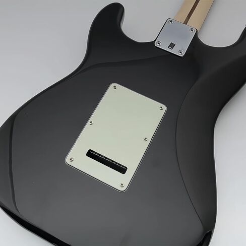 Vintage White Guitar Back Plate Strat/Stratocaster Tremolo Cavity Cover, Electric Guitar Neck Plate, Tremolo Cover with Pickguard for 6 Screws, Suitable for ST Electric Guitars in Saudi Arabia