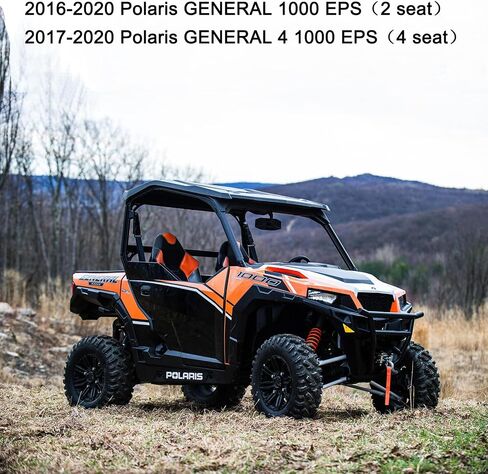 وسادات الفرامل لـ Polaris General 1000 EPS 2016-2020، General 4 1000 EPS 17-20، General 1000 Deluxe EPS 16-19,19-20 Ranger XP 1000/Ranger Crew XP 1000,4 مجموعة وسادات فرامل نحاسية أمامية وخلفية ملبدة in Kuwait