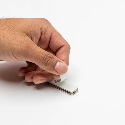 فارغة شارة الاسم مع دعم مغناطيسي - 25 حزمة أسود 1 بوصة × 3 بوصة in Kuwait