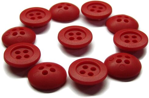 ButtonMode Rubber Shirt Buttons Ideal for Children’s Clothing, Polos, Rugby Shirts Includes 11 Buttons, 13mm (1/2 Inch), Gray in Kuwait