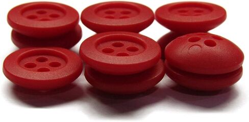 ButtonMode Rubber Shirt Buttons Ideal for Children’s Clothing, Polos, Rugby Shirts Includes 11 Buttons, 13mm (1/2 Inch), Gray in Kuwait