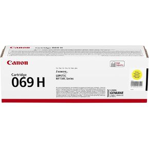 Canon Toner Cartridge 069 H Y Yellow