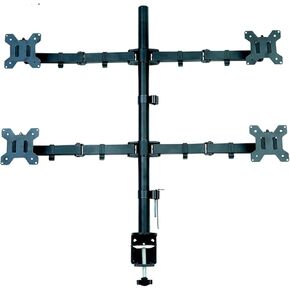 17-27 inch Four-Screen Monitor Bracket Horizontal and Vertical Screen Switching LCD Intelligent up and Down Lift Computer Hanging Shelf