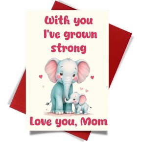 Cheerin Funny Father's Day Card – Sweet Cards for Dads from Daughter or Son – Cute Birthday Gift for Mom or Dad – Thank You Card for Dad, Grandma or Grandpa