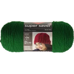 Red Heart Super Saver Yarn 368 Paddy Green