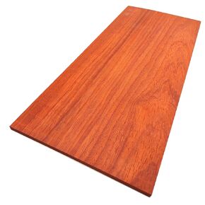 Padauk Hardwood Planks - 2-Pack Padauk Unfinished Wood Blanks - 1/4’’ (6mm) 100% Pure Hardwood - Laser Engraving Blanks - Exotic Wood for Woodworking, Crafts, and Gifts
