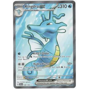 Pokemon – Kingdra ex 080/064 - Shrouded Fable – Ultra Rare Full Art – Single Card