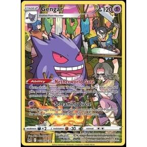 Pokemon - Gengar - TG06 - Trainer Gallery - Lost Origin - Full Art Holo Foil Card