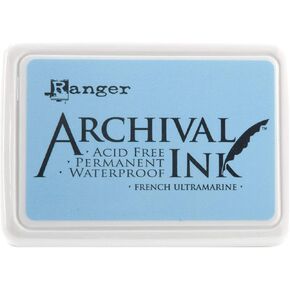 Ranger- Archival Ink Pad #0 - French Ultramarine