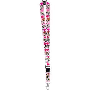 Ata-Boy Powerpuff Girls Blossom, Buttercup and Bubbles Reversible Lanyard with Breakaway Clip and ID Holder