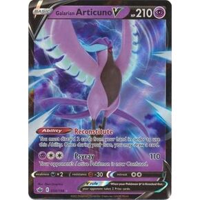 Galarian Articuno V - 058/198 - Ultra Rare - Sword & Shield - Chilling Reign