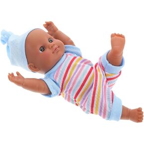 ERINGOGO Realistic Doll Vinyl Lifelike Doll Toy with Movable Limbs Adorable Simulation Boy Companion for Playtime and Comfort