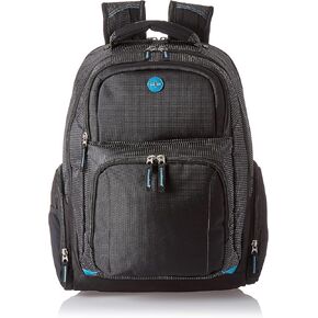 Zoom Checkpoint-Friendly 15" Laptop Computer Backpack Bag Black