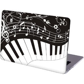 Compatible with MacBook Pro 14 inch Hard Protective Shell with Keyboard Cover (A2442 M1 Pro/Max, 2021 Release) - Music Note MC7182