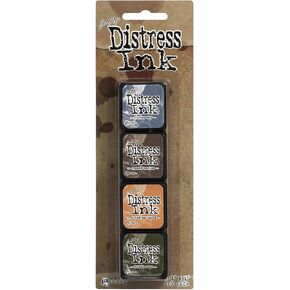 Tim Holtz Distress Mini Ink Pads 4/Pkg-Kit 9