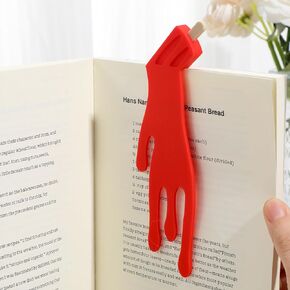 Melted Ice Cream Bookmark, Cute Cool Marks for Reading, Funny Melted Ice Cream Markers, Summer Gift for Book Lovers Bookworm Women Men