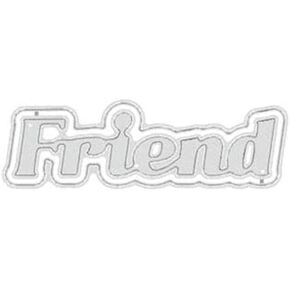 Friend Words Die Cut for Card Making, Words Metal Cutting Dies Congratulations Die Cuts Embossing Stencils Template for DIY Scrap-Booking Decor Wedding Birthday Blessing Card