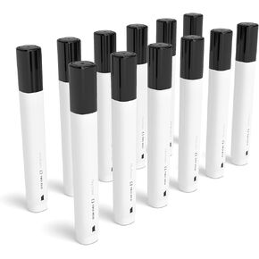 TRU RED Staples Dry Erase Markers, Chisel Tip, Black, 36/Carton (TR61440-CCVS)