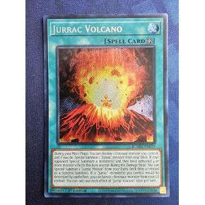 Jurrac Volcano - Battles of Legend: Monster Mayhem - BLMM-EN019 - Secret Rare - 1st Edition