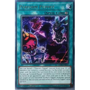 Yu-Gi-Oh! - Perform Puppet - LED5-EN037 - Rare - 1st Edition - Legendary Duelists: Immortal Destiny