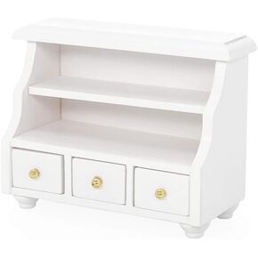 Odoria 1/12 Miniature Bathroom Cabinet Dollhouse Furniture Accessories