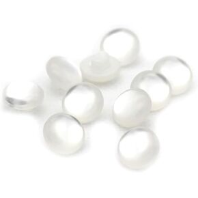 20pcs أزرار قميص بيرل أبيض راتنج أبيض للأطفال لملحقات الخياطة المحرف DIY ، أزرار ، أزرار