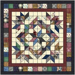 Quilt Kit Journey Through The Country Beautiful Fabrics/Pre Cut & Ready to Sew!