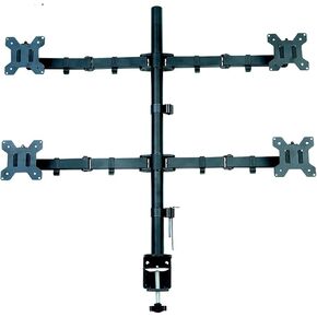 17-27 inch Four-Screen Monitor Bracket Horizontal and Vertical Screen Switching LCD Intelligent up and Down Lift Computer Hanging Shelf in Saudi Arabia
