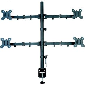 17-27 inch Four-Screen Monitor Bracket Horizontal and Vertical Screen Switching LCD Intelligent up and Down Lift Computer Hanging Shelf