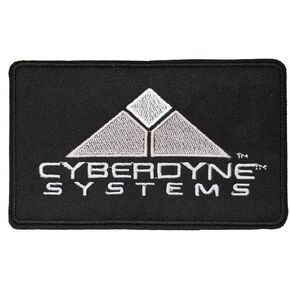 Cyberdyne Systems Logo Embroidered Iron On Patches Movie Terminator Accessories Badge