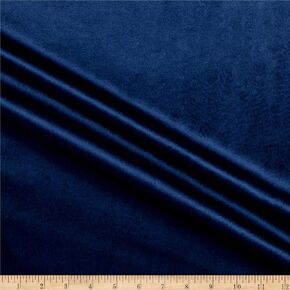 Royal Velvet Navy, Fabric by the Yard