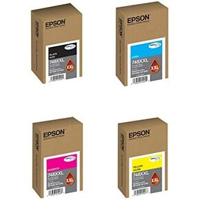 Epson 748 Extra High Capacity Ink Cartridge Complete Color Set