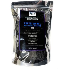 Professional Grade Performance 4mm Pellet Premium Virgin Activated Carbon Charcoal in Media Bag for Aquarium Fish Koi Pond Reef Filter Media, Air Filter & AC - Guarantee Crystal Clear Water (5 lbs)