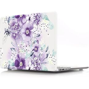 IVY Flower [Sunflower] Case for MacBook (Retina, 12-inch, Models:A1534) Hard Shell Case with Keyboard Cover