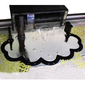 Aquarium Floating Plant Blocker. Aquarium Filter Corral. HOB System Protector. Aquarium Fish Tank Decor. One Size Fit All. (8" Length)